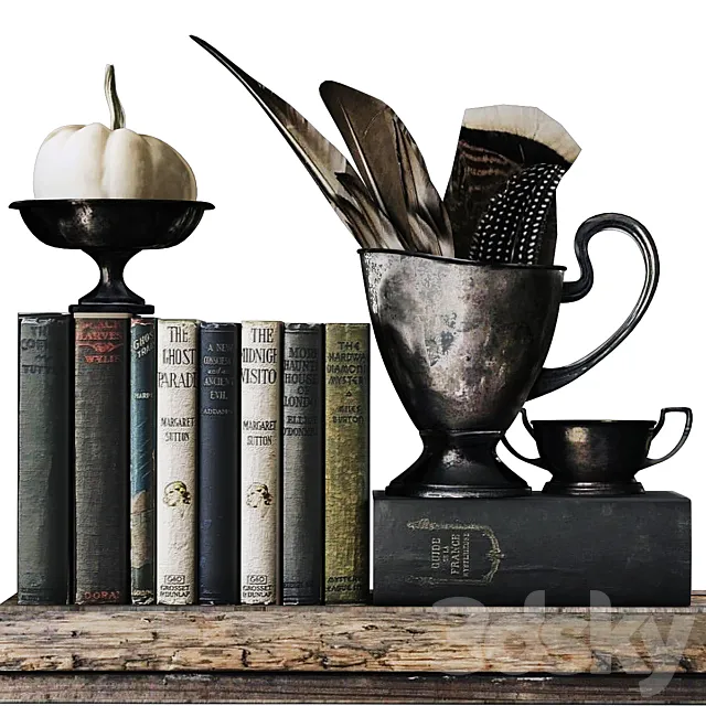 Decorative set 10 3D Model