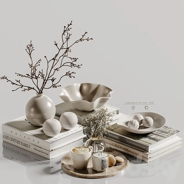 decorative set 108 3D Model