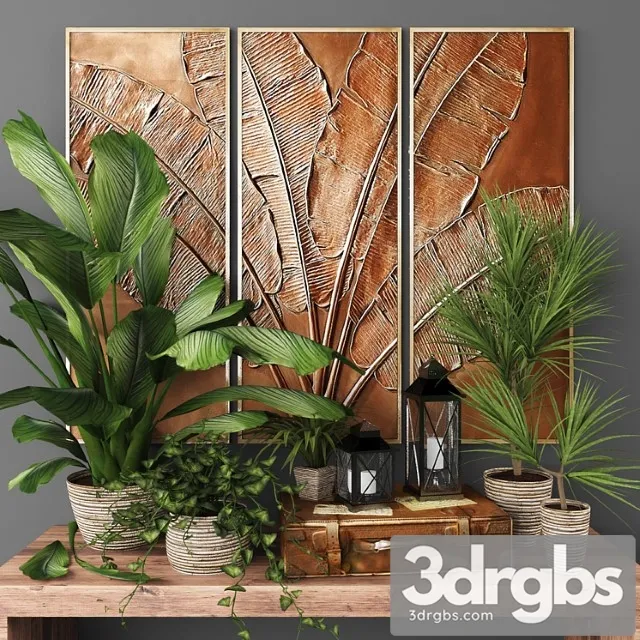 Decorative set 10_2 3D Model Download