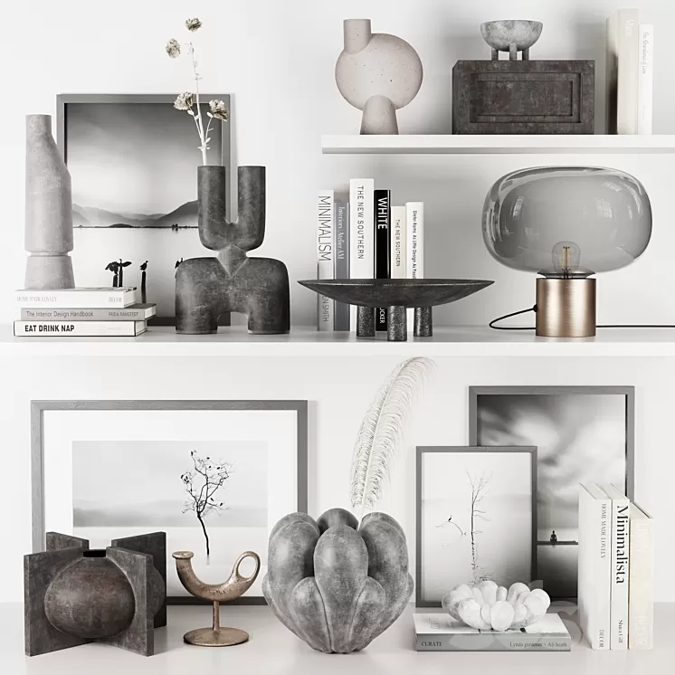 Decorative set 11-101copenhagen 3D Model Free