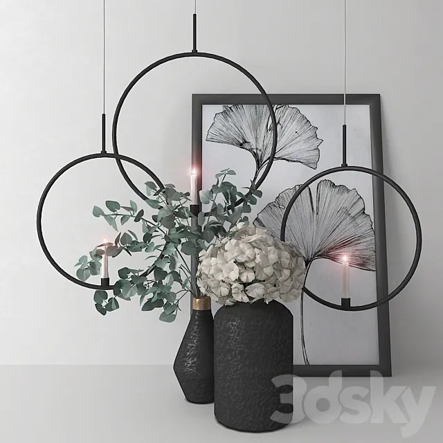 Decorative set # 11 3D Model