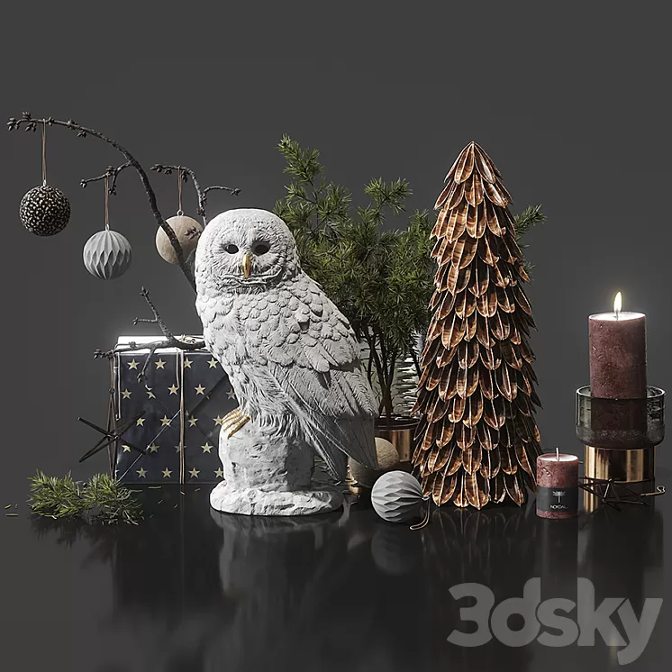 Decorative set 11 3D Model