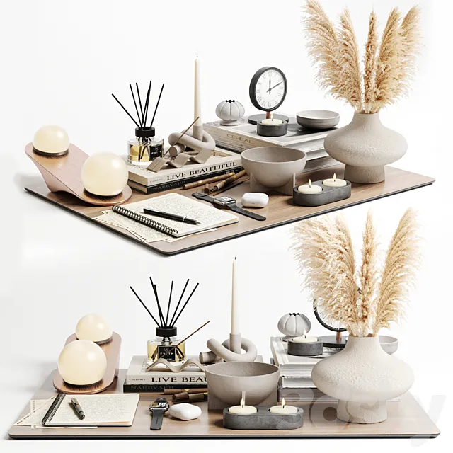 decorative set 11 3D Model