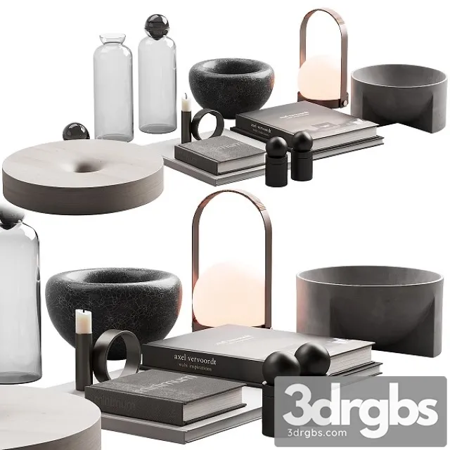 Decorative Set 115 3D Model Download