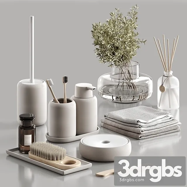 Decorative Set 12 11 3D Model Download