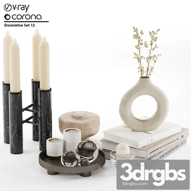Decorative set 12 3 Free Download