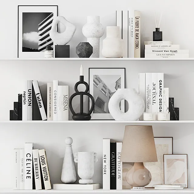 Decorative set 12 3D Model