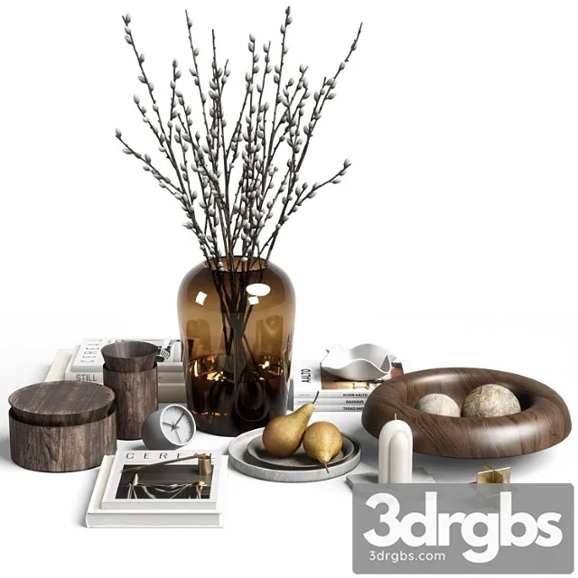 Decorative set 12_1 3D Model Download