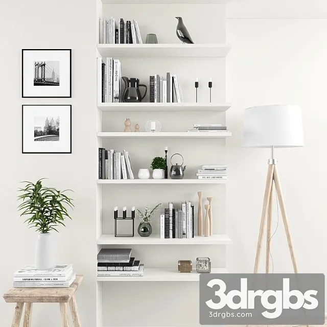 Decorative set 13 3 3D Model Free