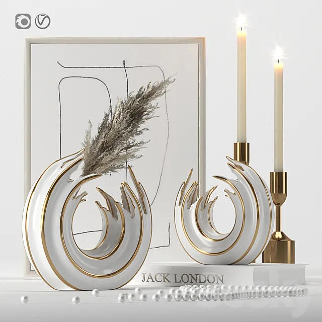Decorative set 13 3D Model