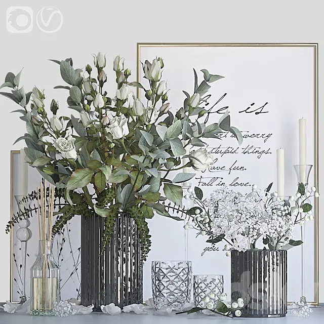 Decorative set 13 3DModel