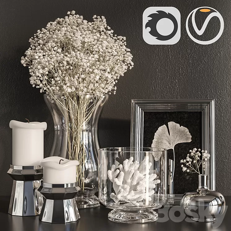 DECORATIVE SET 14 3D Model