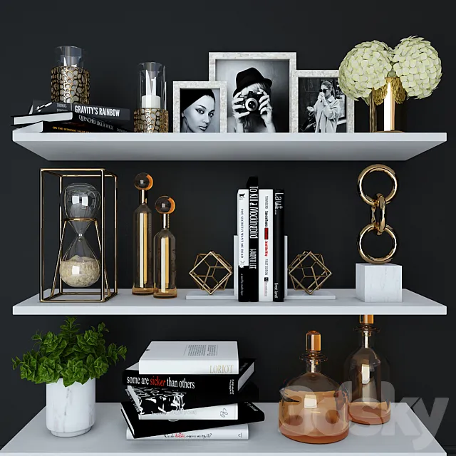 Decorative set 14 3D Model
