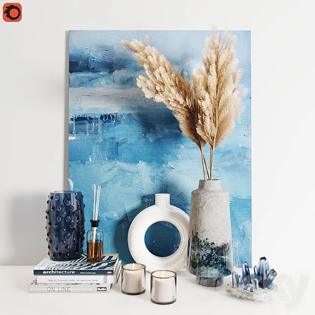 Decorative set 14 3D Model