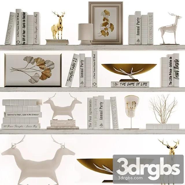 Decorative Set 15_123 3D Model Free