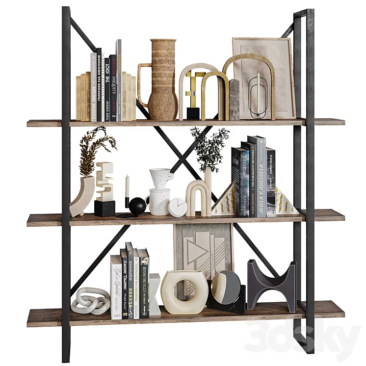 Decorative Set 16 3D Model