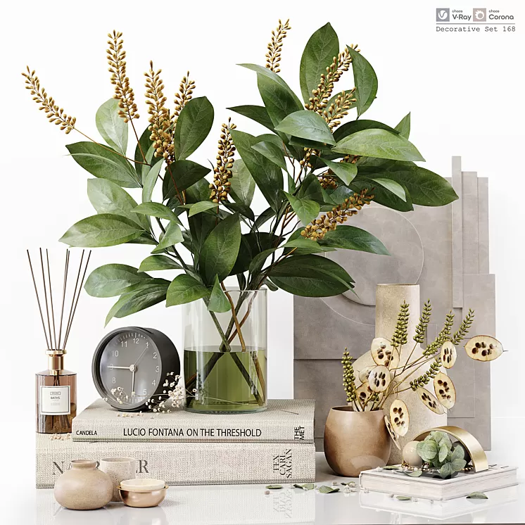 Decorative Set 168 3D Model