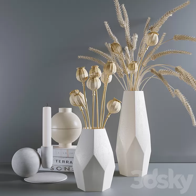 Decorative set # 17 3D Model