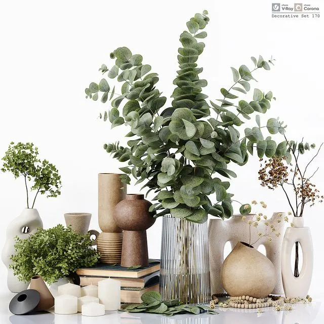 Decorative Set 170 3D Model