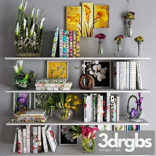 Decorative set 17_222 3D Model Free