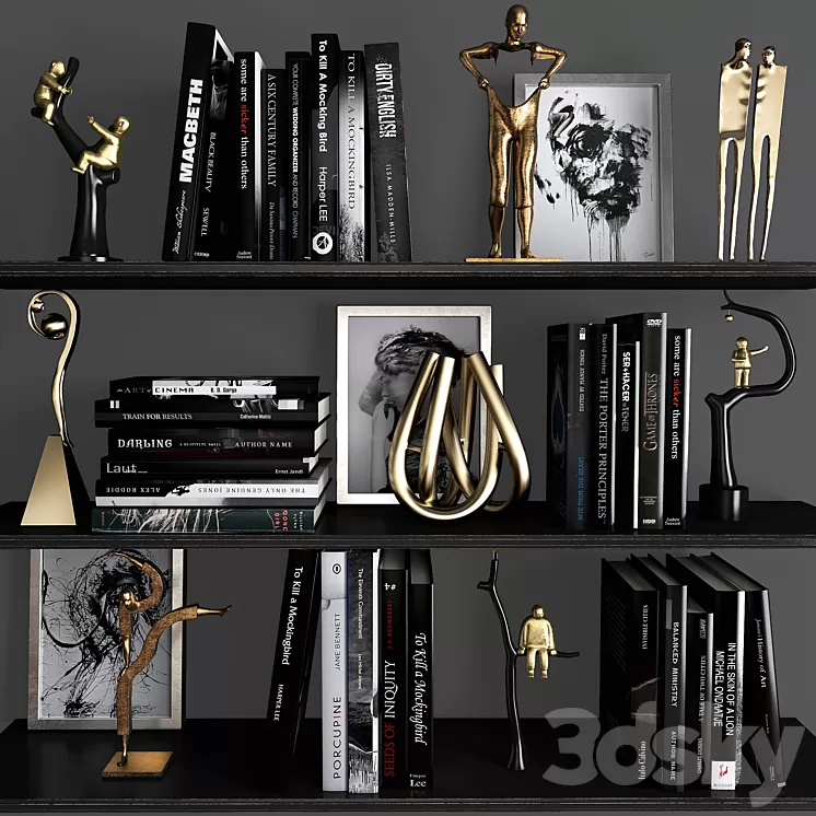 Decorative set 19 3D Model