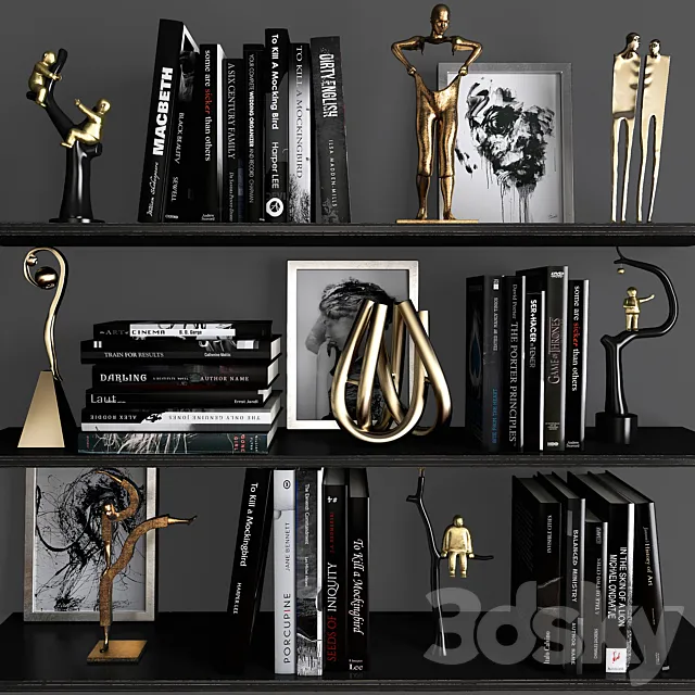 Decorative set 19 3DModel