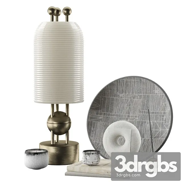 Decorative Set 2 2 3D Model Free