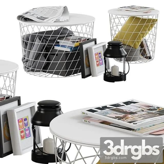 decorative set 2 3 3D Model Free