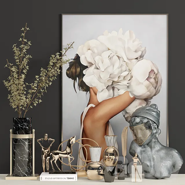 Decorative Set 2 3D Model