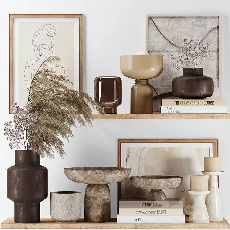 Decorative set 2 3D Model