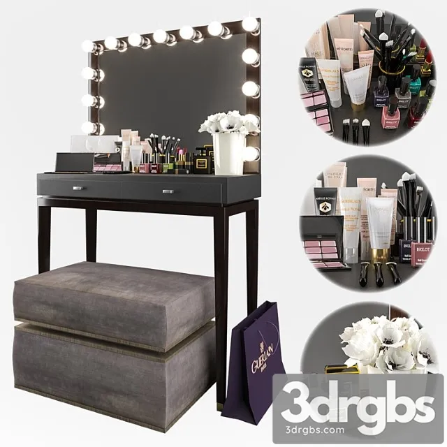 Decorative set 2 3D Model Free