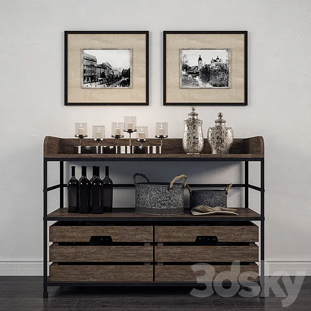 Decorative set 2 3DModel