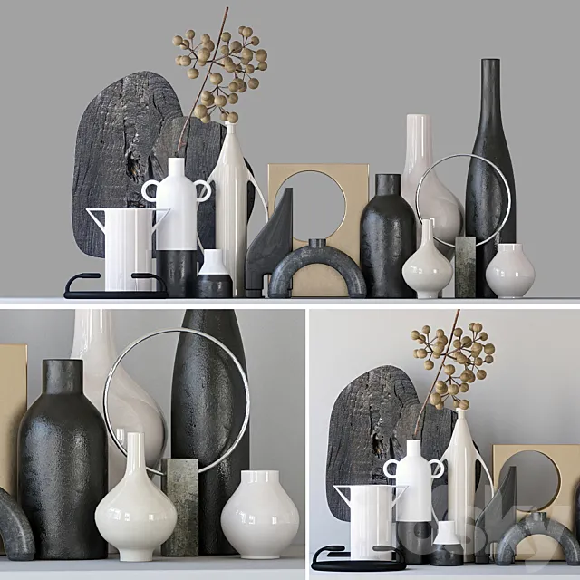 Decorative set 2 3DModel