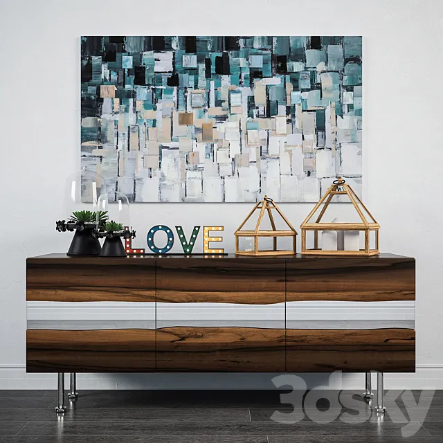 Decorative set 2 Vol 1 3DModel