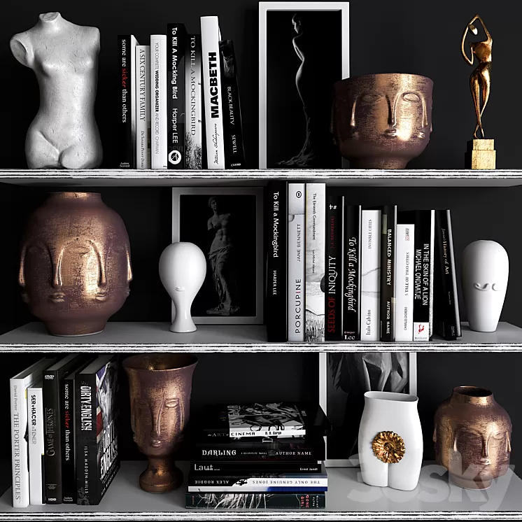 Decorative set 20 3D Model