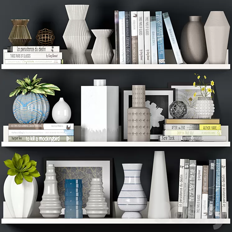 Decorative Set - 20 3D Model