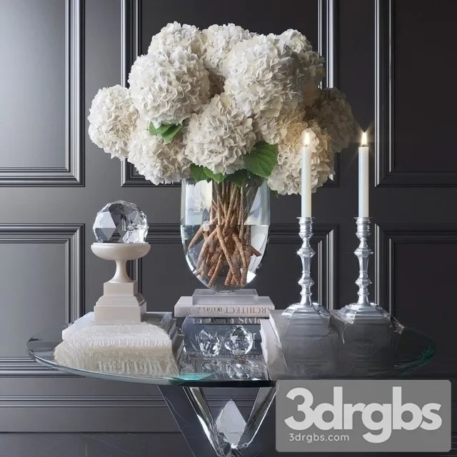 Decorative Set 22 3D Model Free