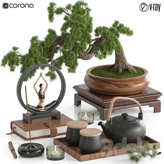 decorative set 23 3DModel