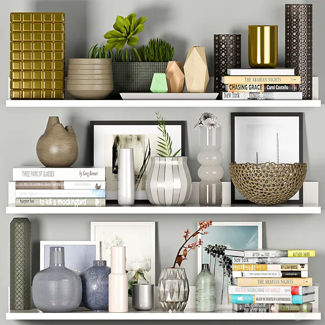 Decorative Set - 23 3DModel