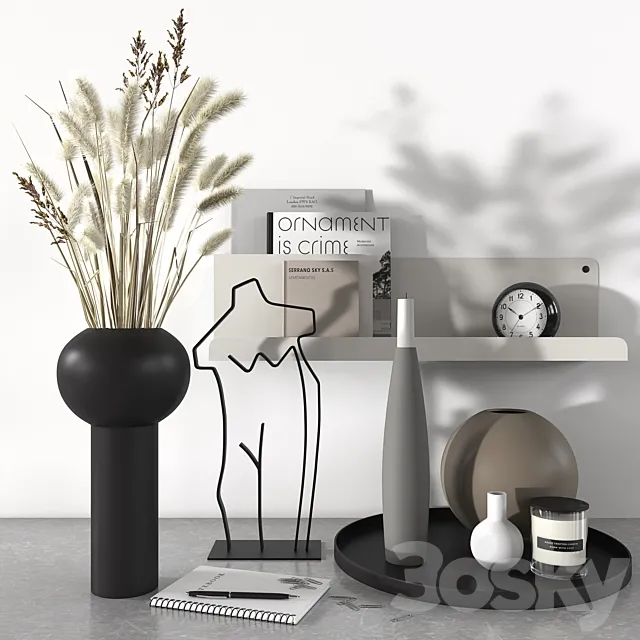 Decorative Set 23 3DModel