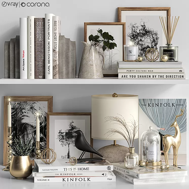 Decorative Set 26 3D Model