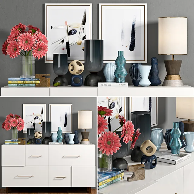 Decorative Set - 26 3DModel