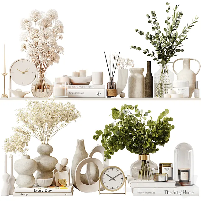 Decorative Set 266 3D Model