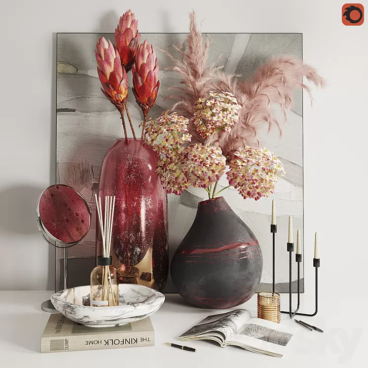 Decorative set 27 3D Model