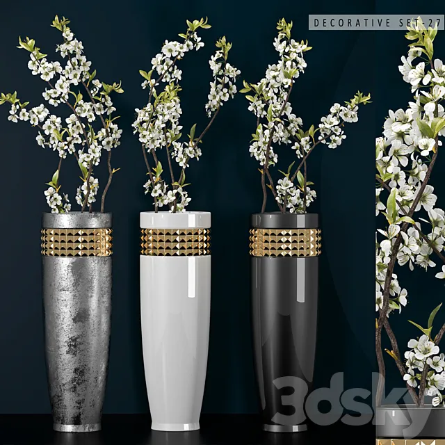 DECORATIVE SET 27 3DModel