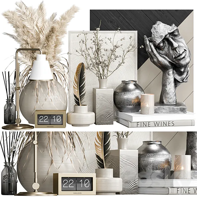 Decorative set 27 3D Model