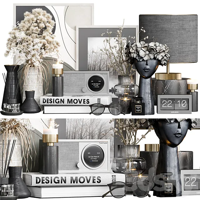 Decorative set 28 3DModel