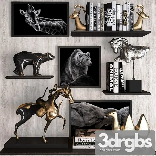 Decorative set 28_2 3D Model Download