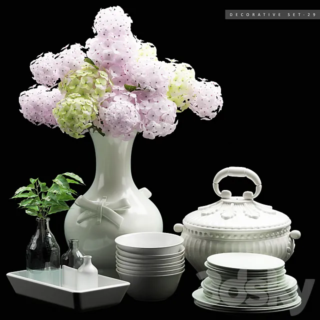 DECORATIVE SET 29 3DModel