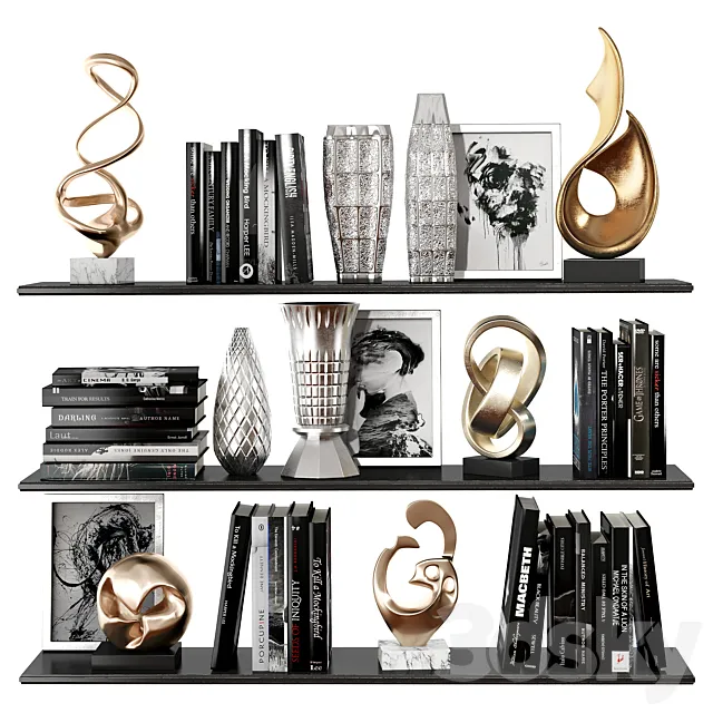 Decorative set 29 3DModel